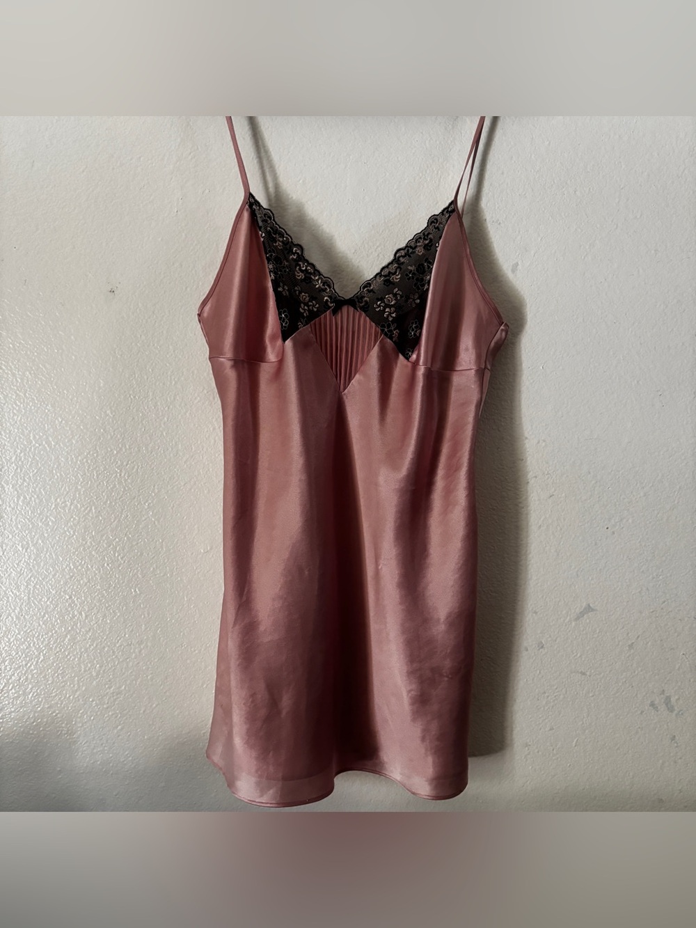 Baby Pink Y2K Slip Dress
